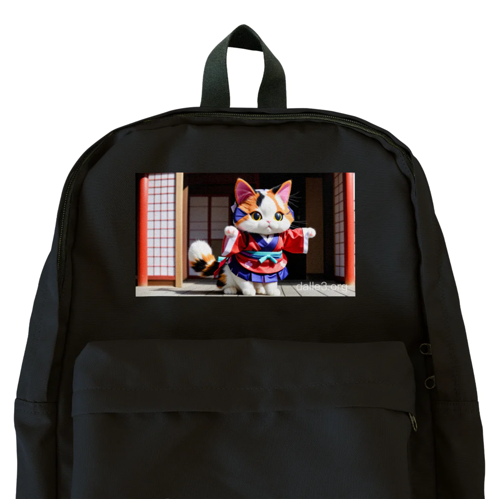 Lake Houseの三毛猫のグッズ Backpack