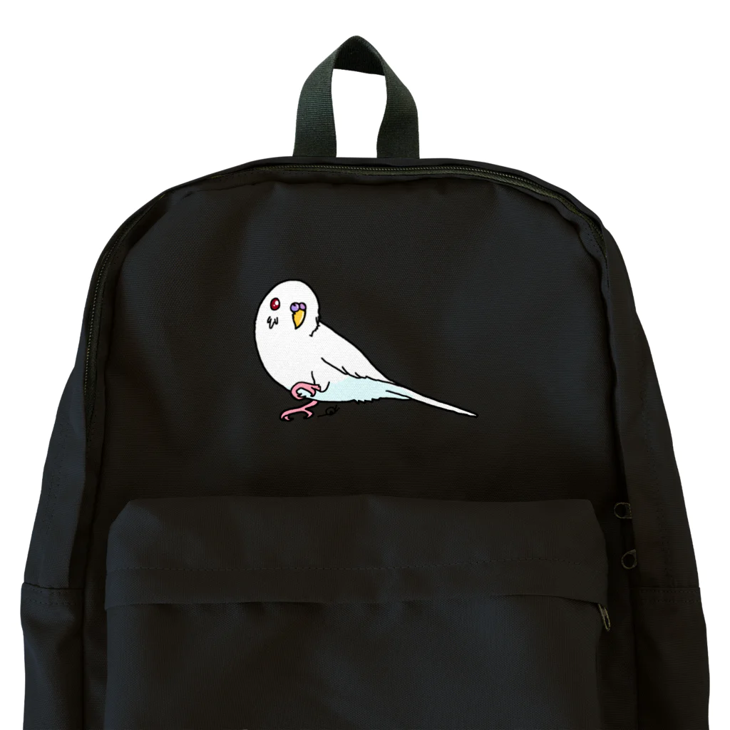 つむぴっちゃんinコタツの白インコ Backpack