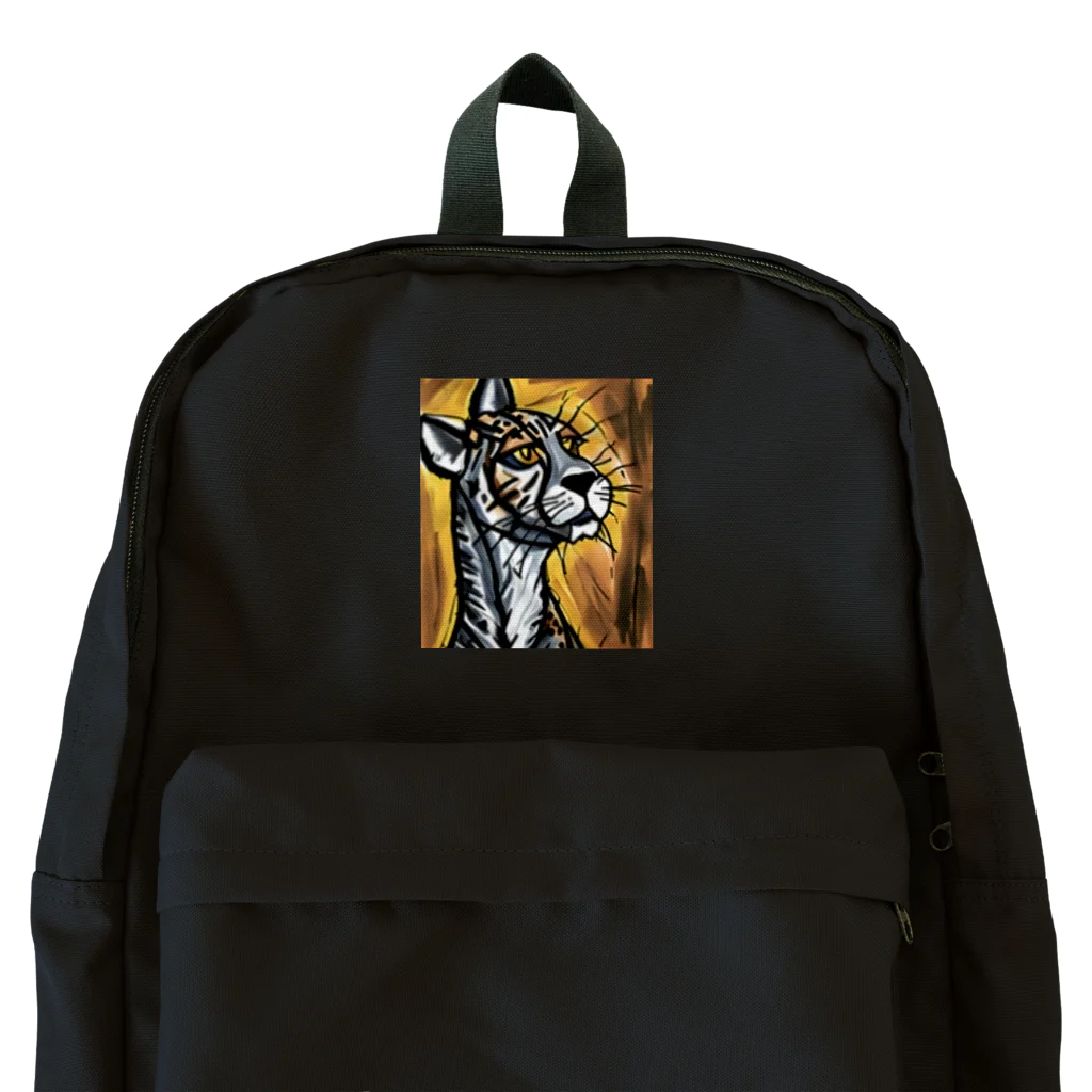 Ppit8の野生の猫 Backpack