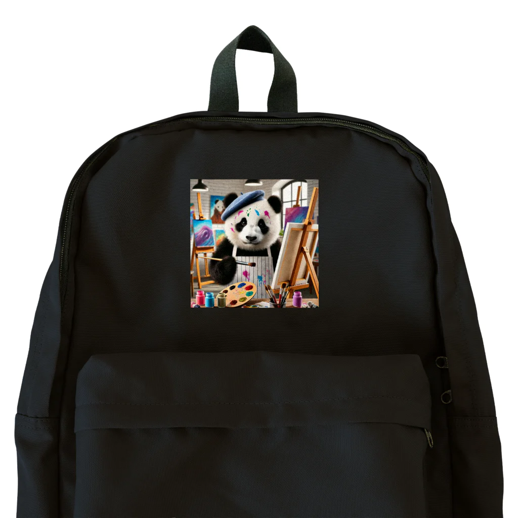 akinyan3128の絵描きのパンダ君 Backpack