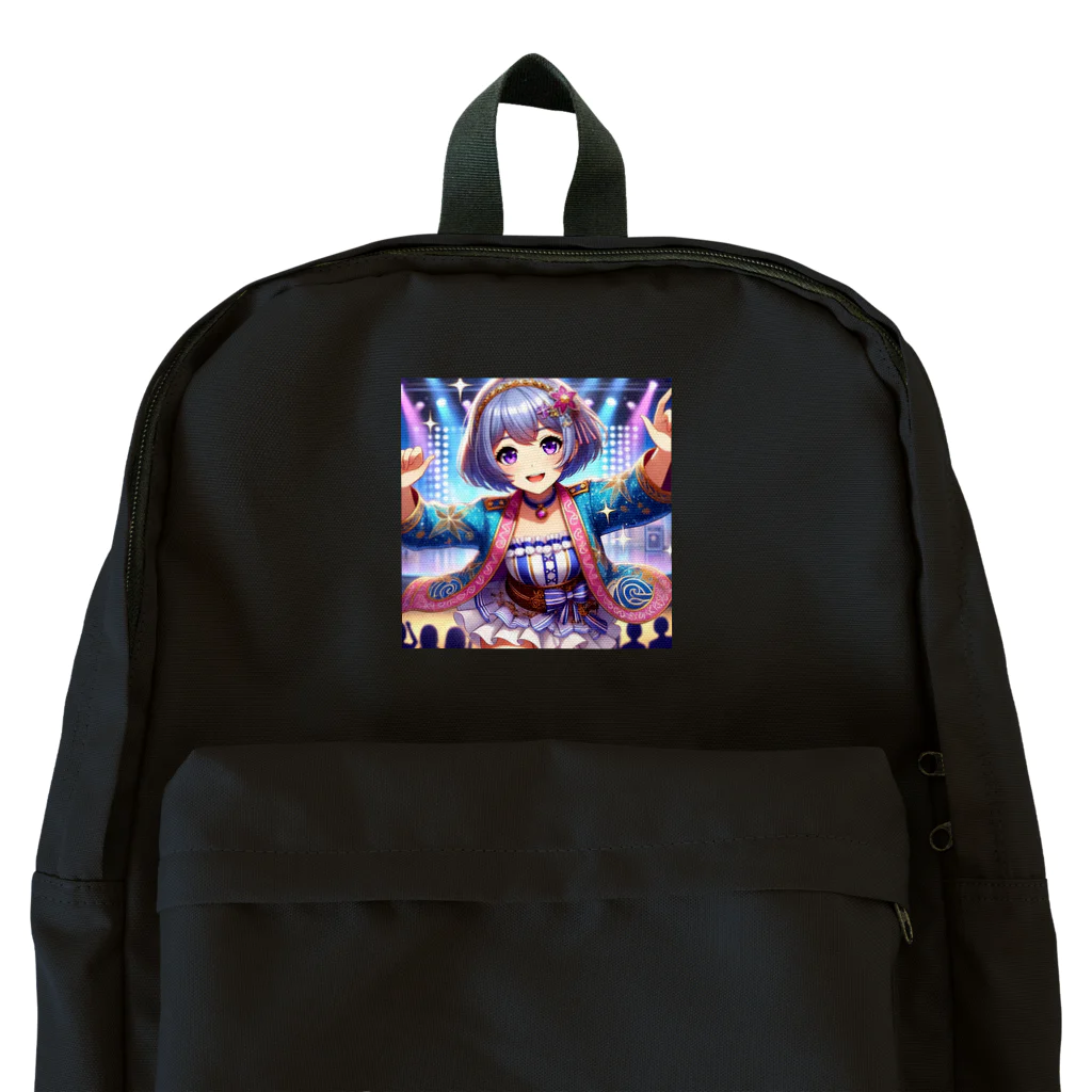 NAAMTのアイドルハナビのグリッターステージジャケット Backpack