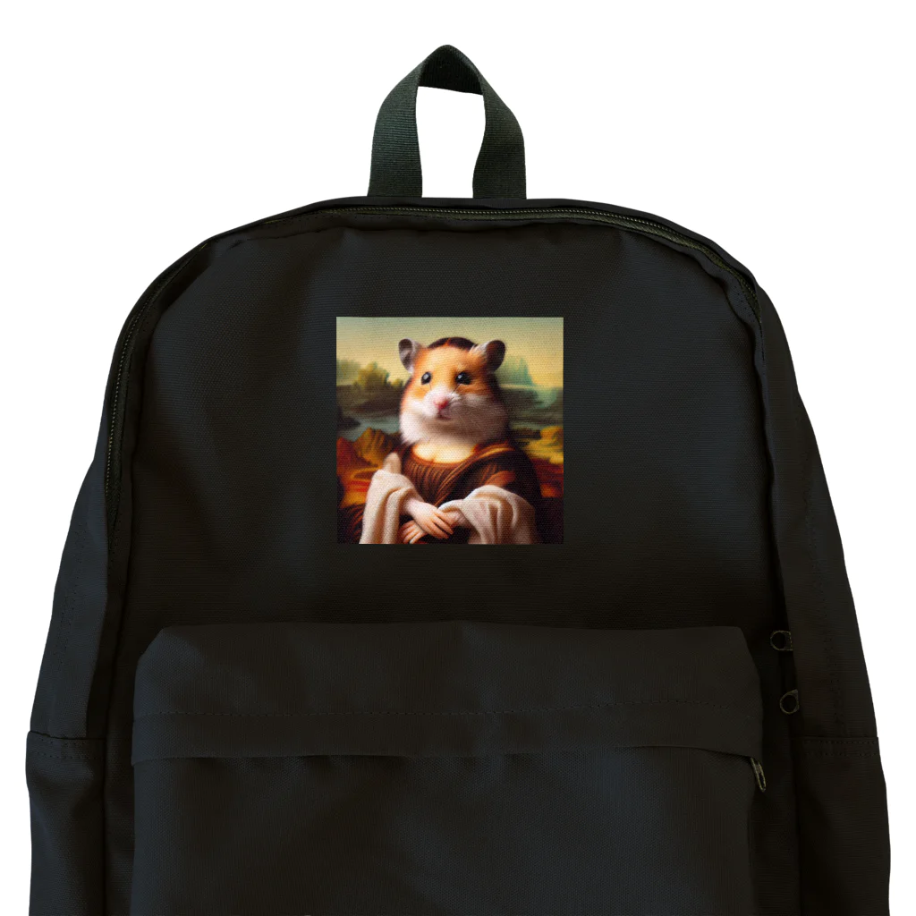 nekosukisukiの絵画になりたかったハムくん Backpack