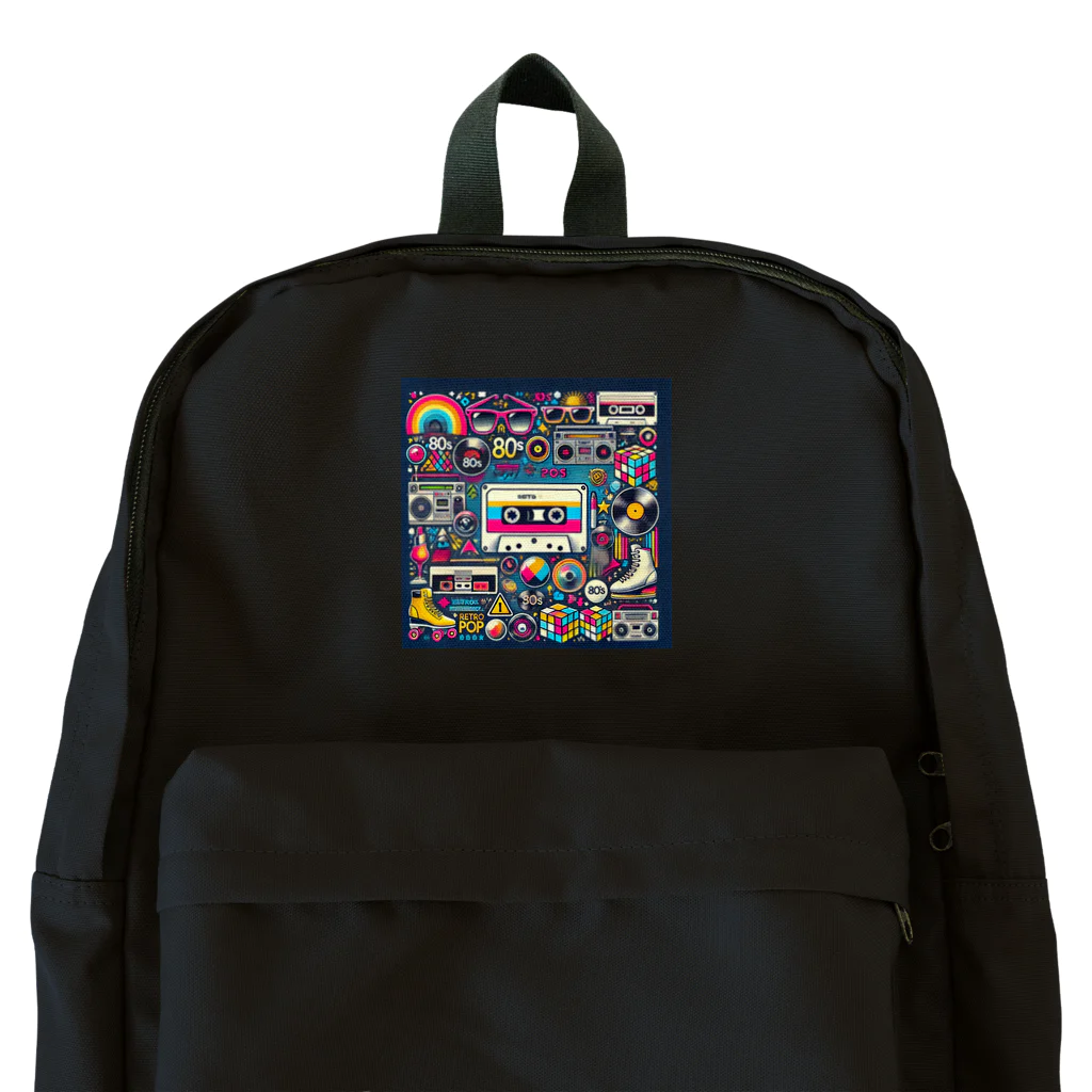 keyworks_shopの昭和レトロ80年代カセット Backpack