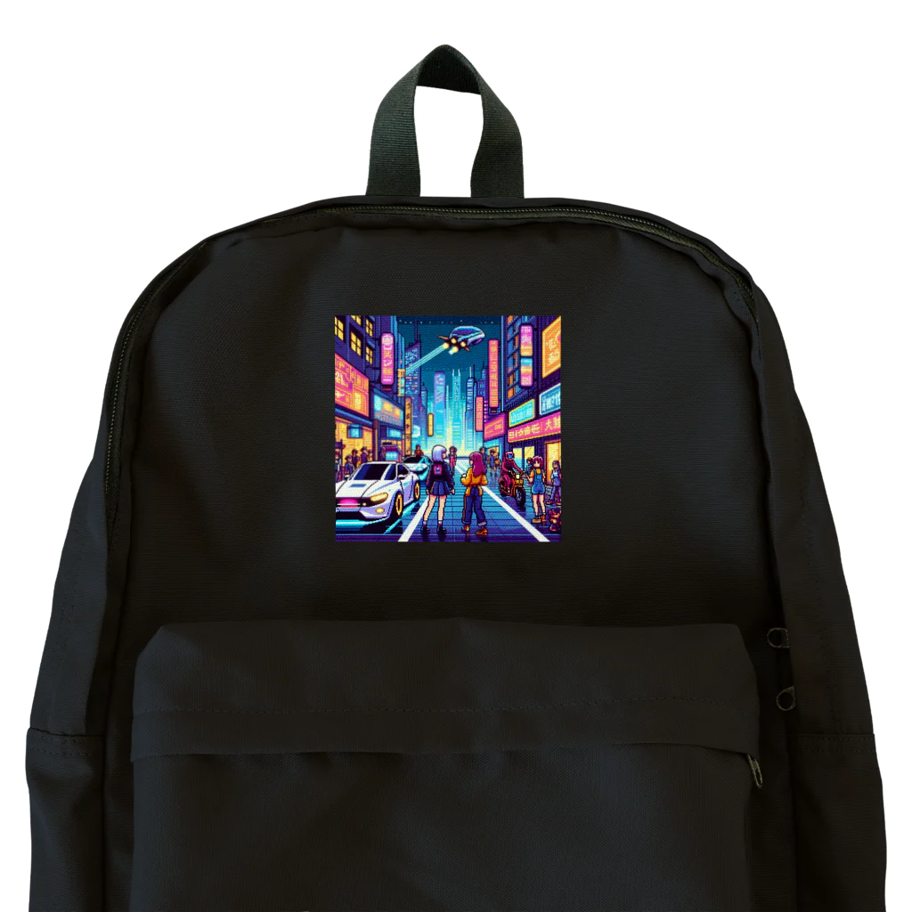 ganosのドット絵ネオン2 Backpack