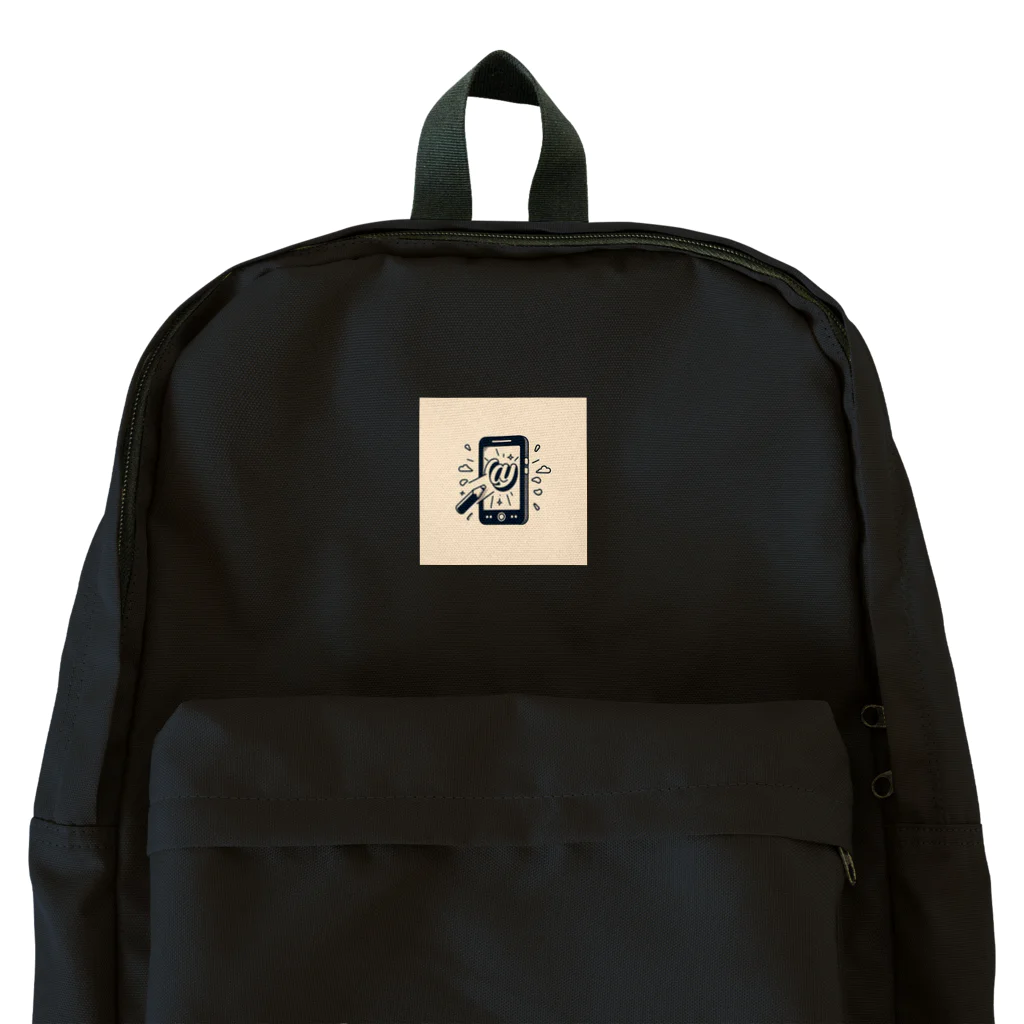 poriporigのスマホイラスト Backpack