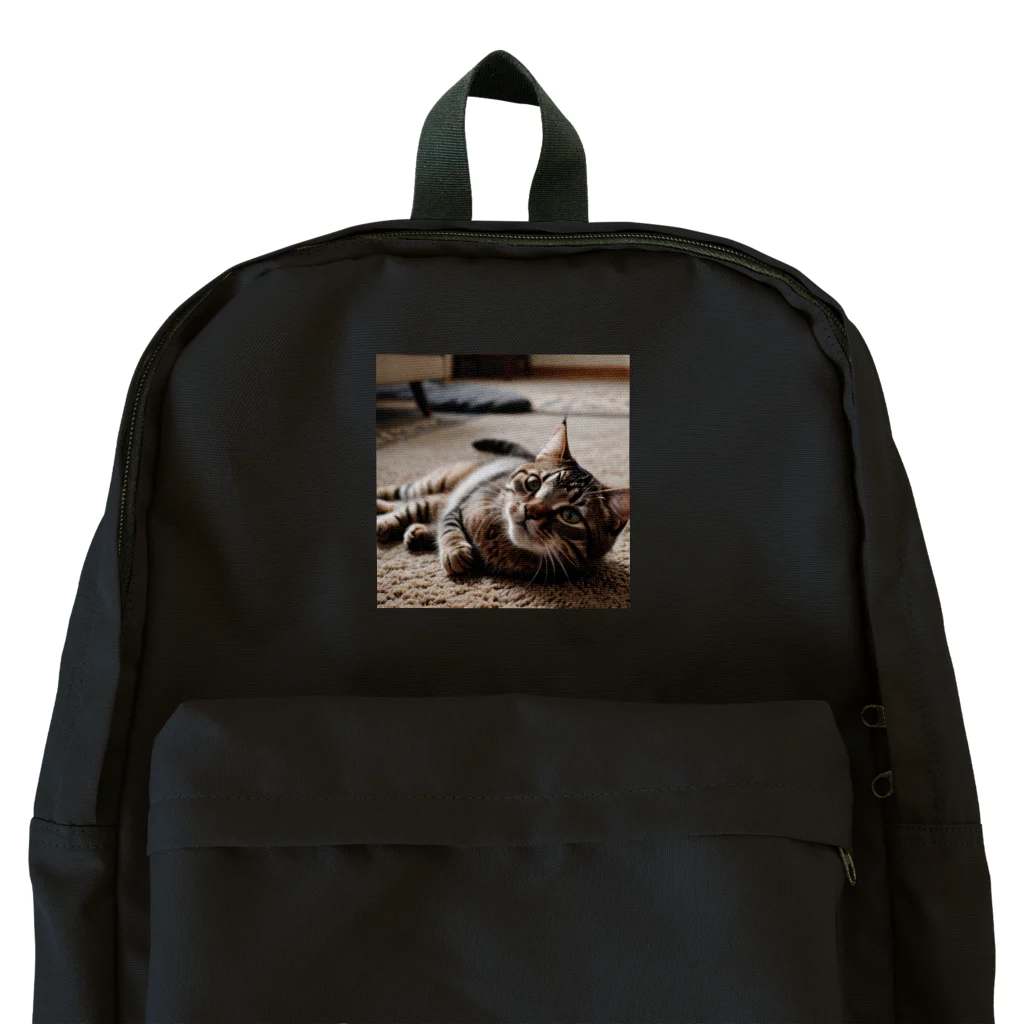 zigerparkの寝転ぶ猫 Backpack