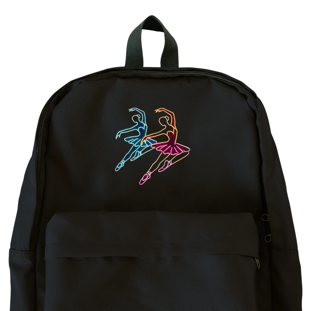 endo-6754のネオン×バレエ Backpack