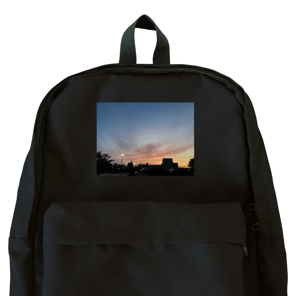 さちの部屋のとある日の夕焼け Backpack