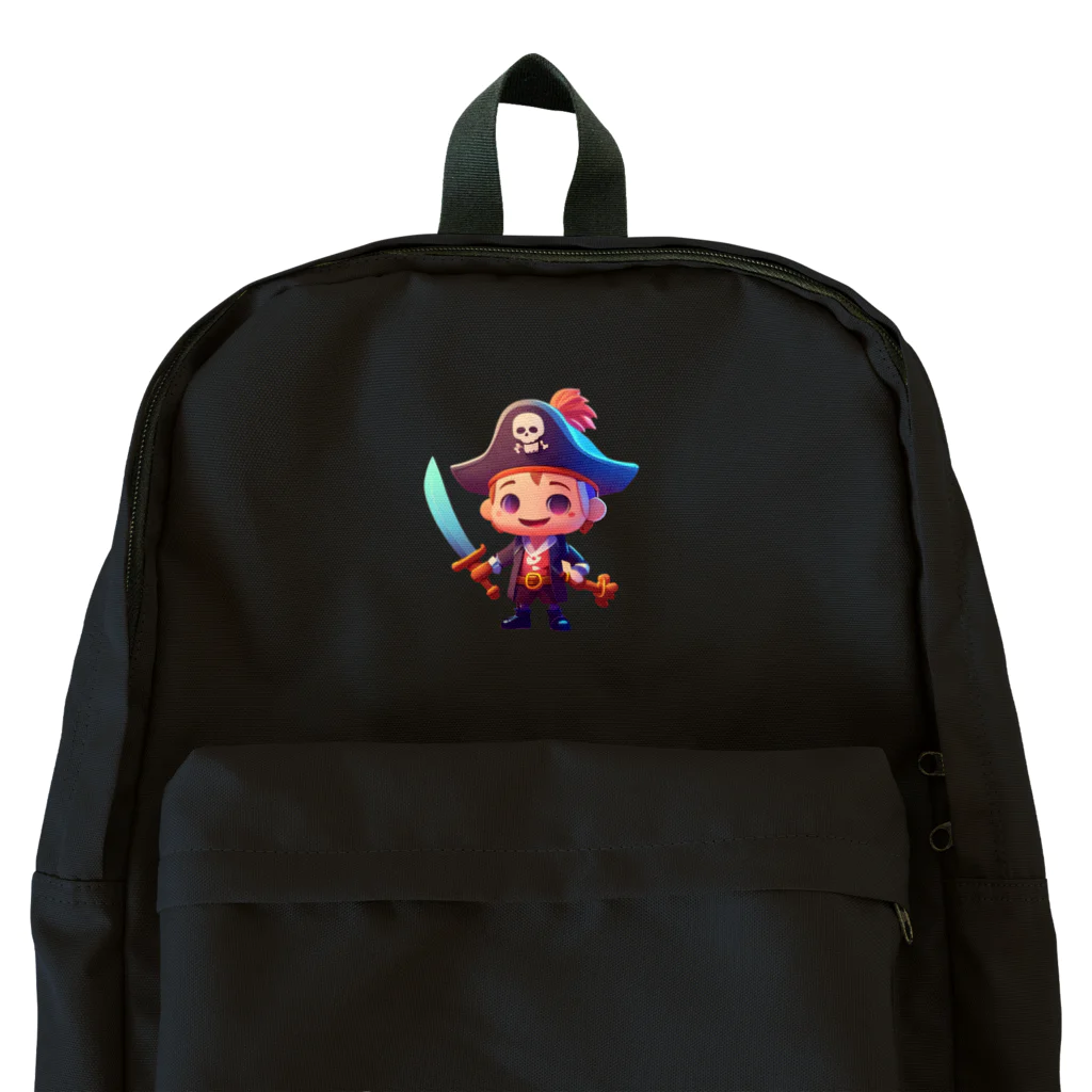 chan-takehaniの小さな海賊キャプテン Backpack