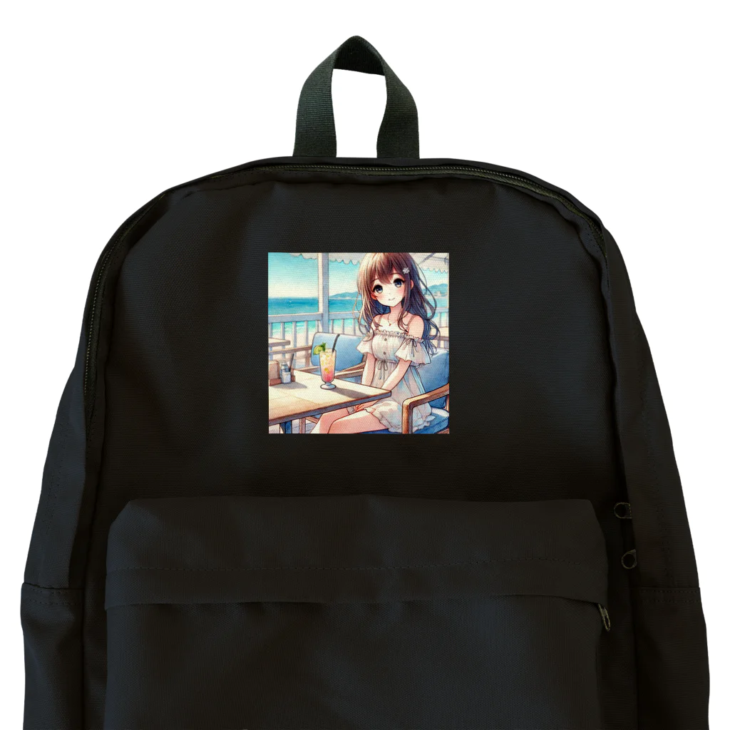 trypsin8080の浜辺のカフェで Backpack