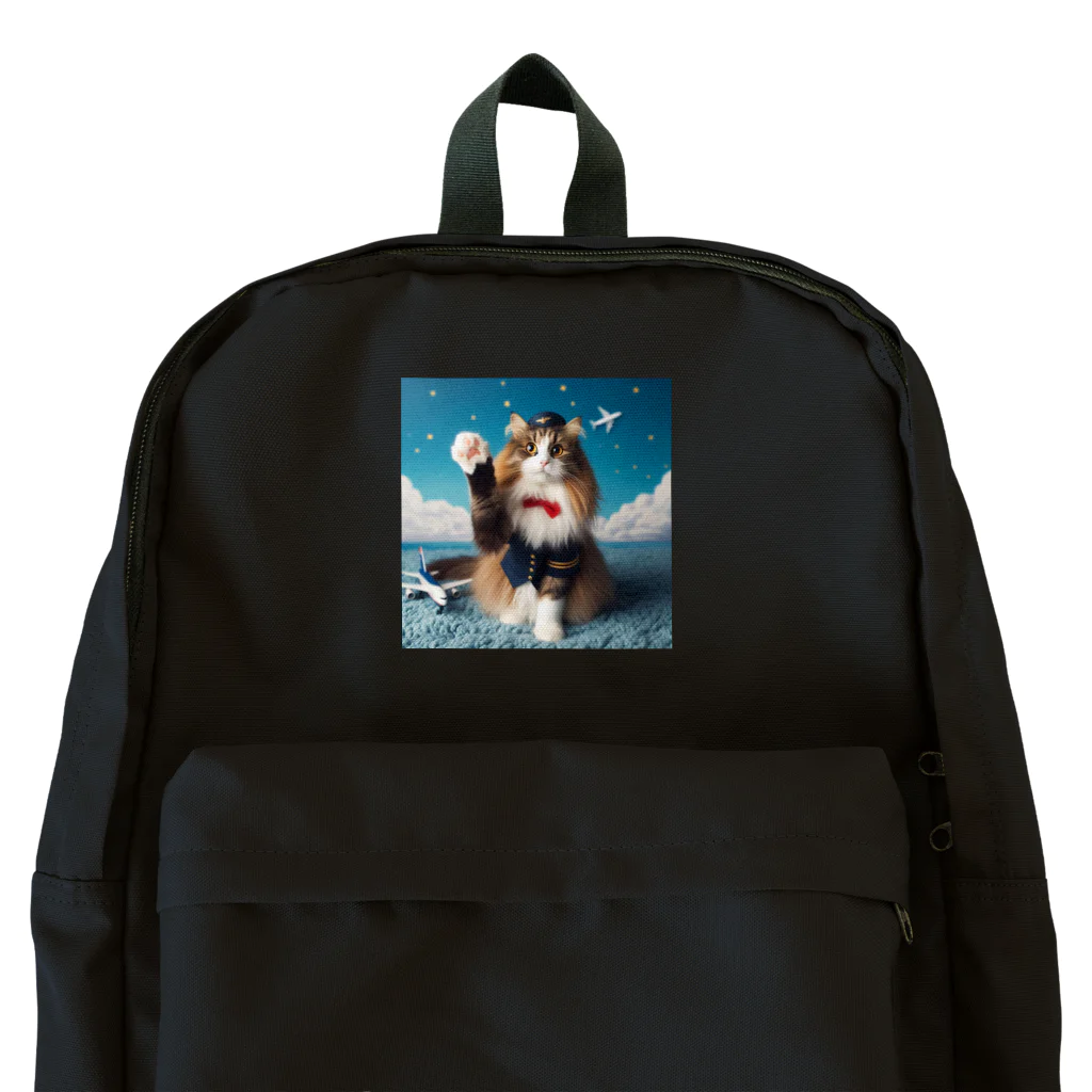 sophie138の猫の客室乗務員 Backpack