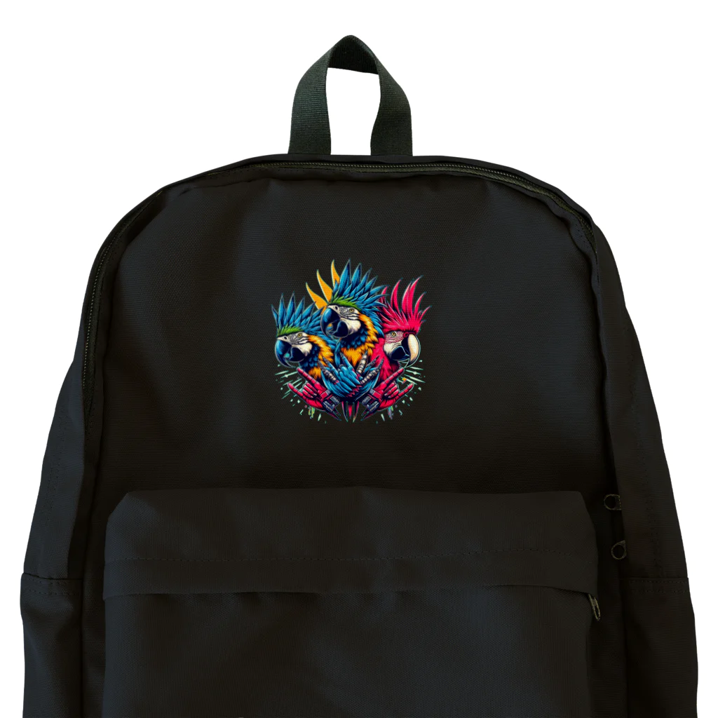 momonekokoのROCKなオオム Backpack