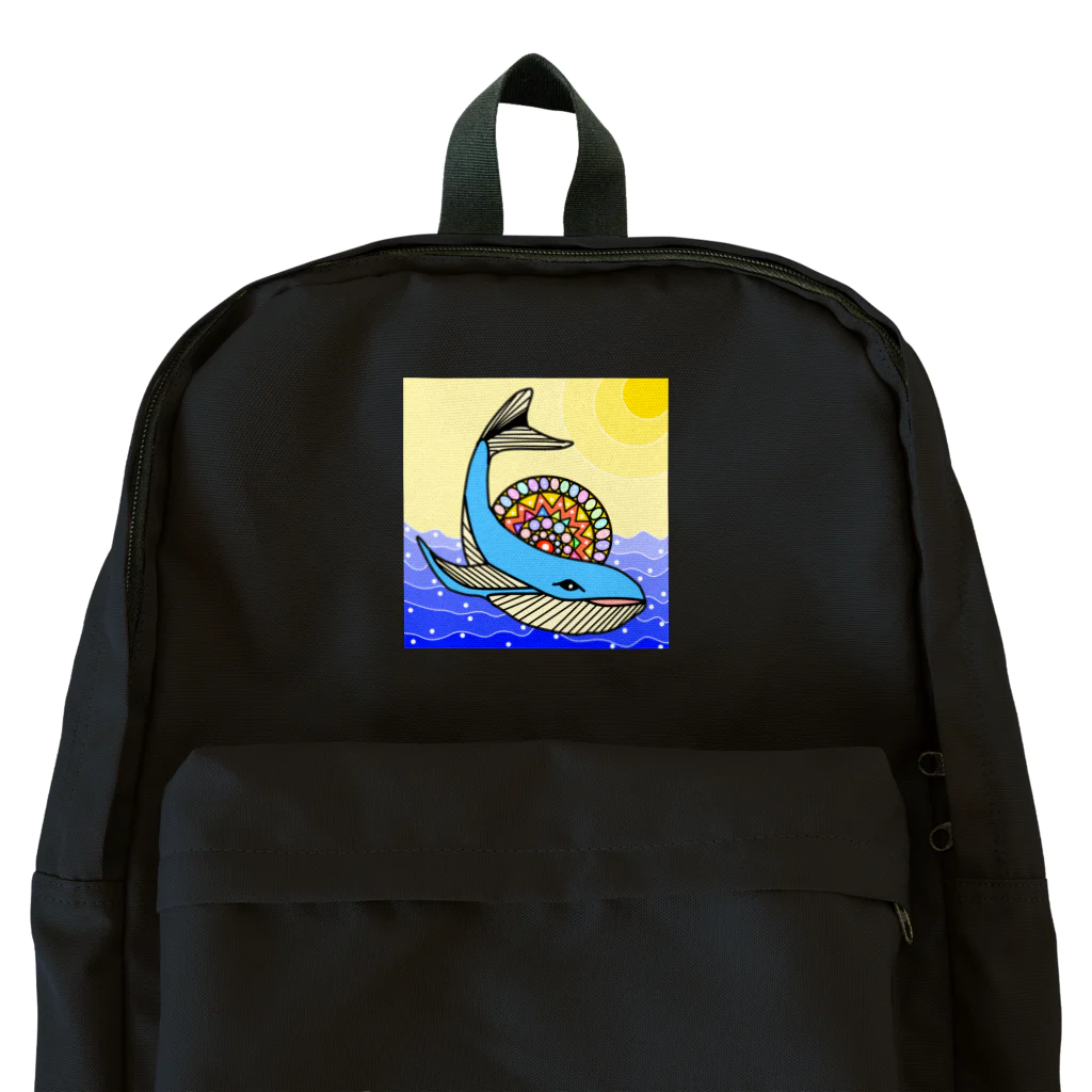 Yomi09のカラフルクジラ Backpack