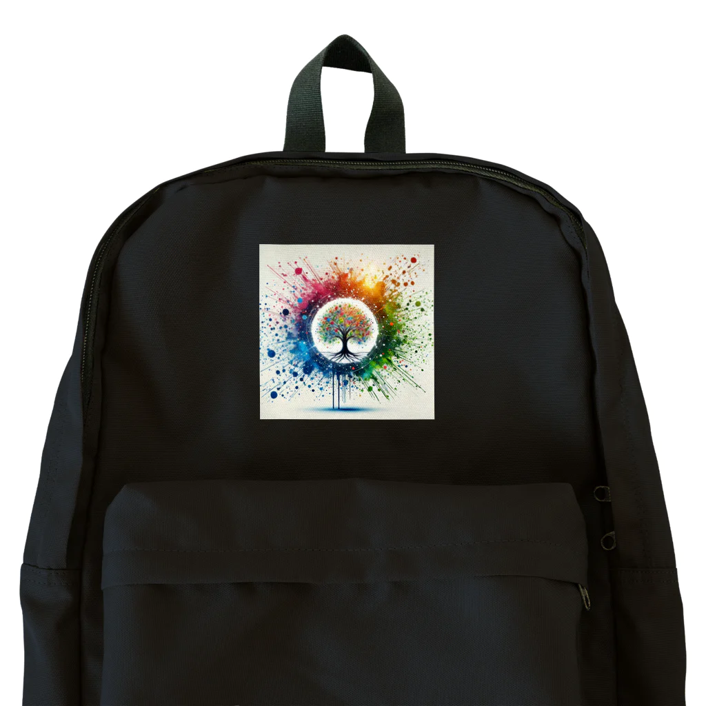 pyoromalの絵具が垂れちゃった・・・ Backpack