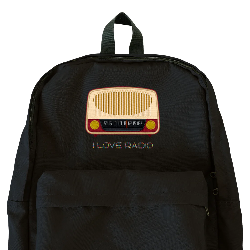 kimchinのレトロなラジオ受信機 Backpack