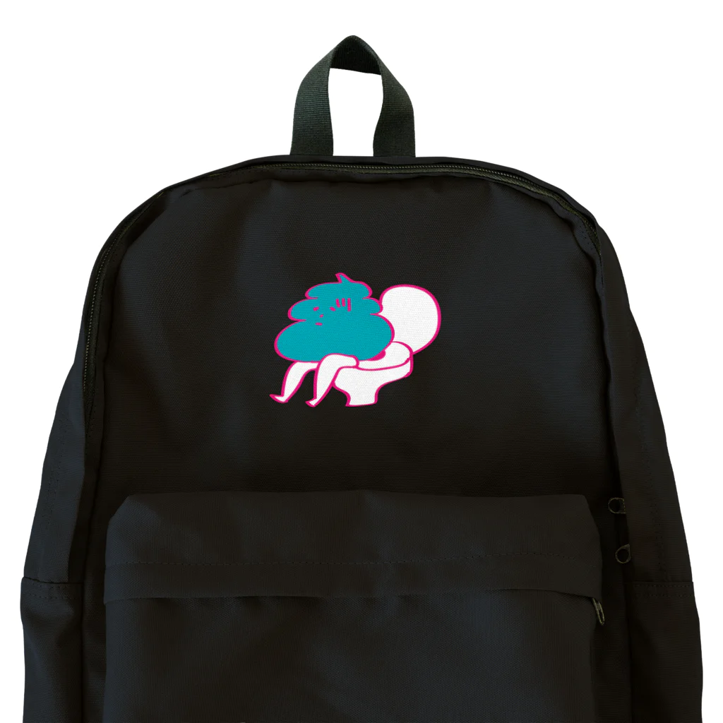 煩悩片栗粉のべんぴマン Backpack