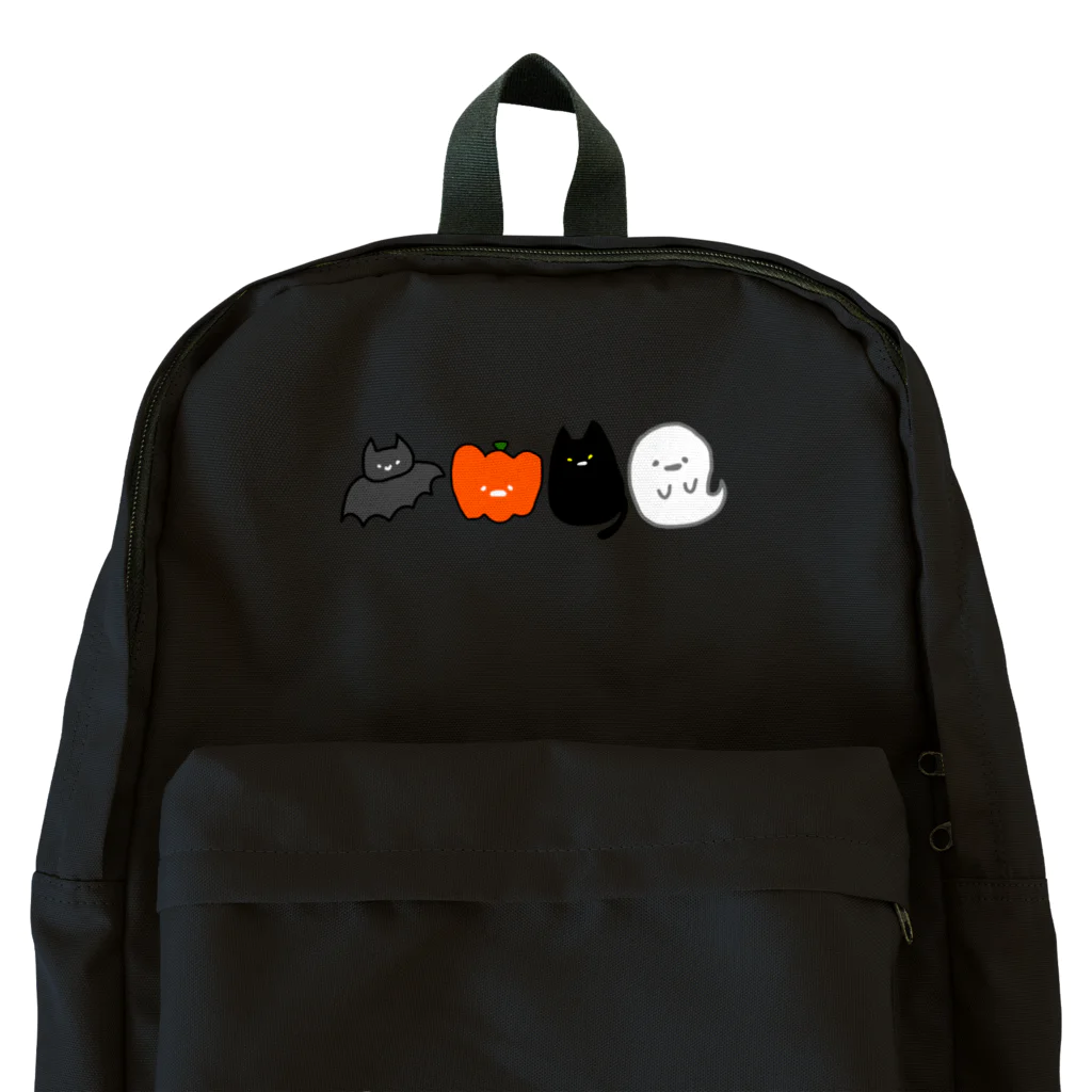 おもち屋さんのハロウィンの仲間たち Backpack