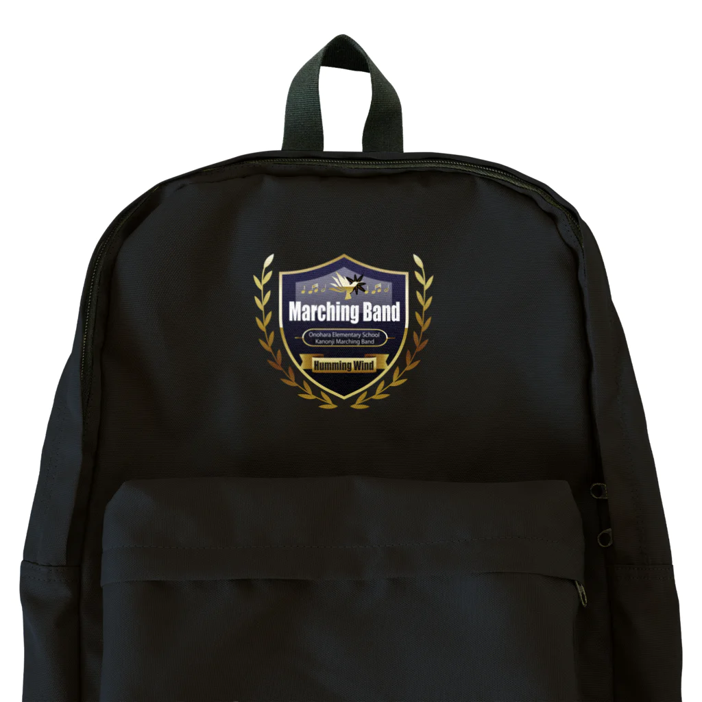 観音寺マーチングバンドHummingWindサポート隊の寄付金付きHummingWindエンブレムシリーズ Backpack
