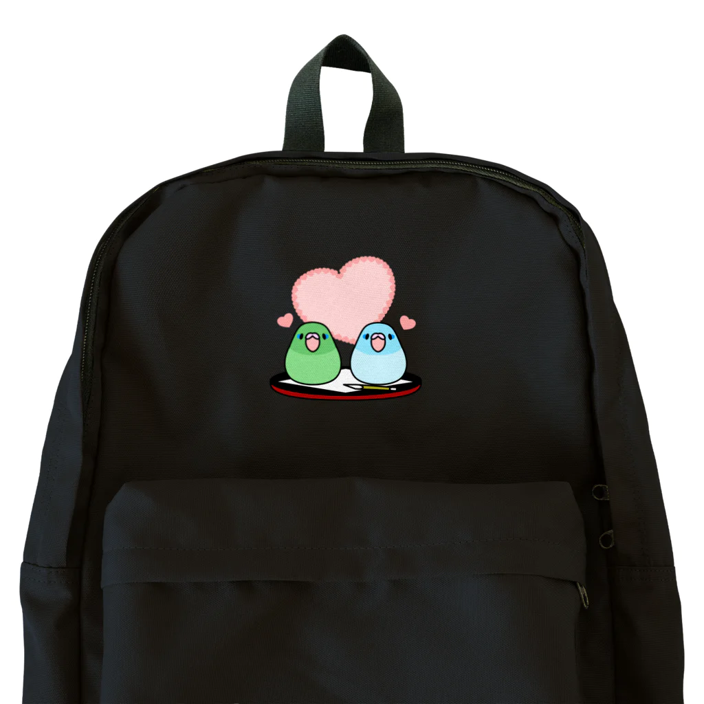 まめるりはことりのまめ大福マメルリハ【まめるりはことり】 Backpack