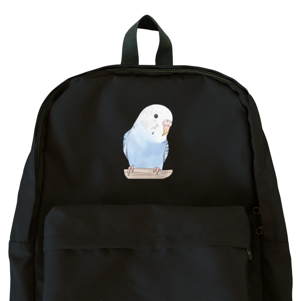 まめるりはことりのおしゃまな止まり木セキセイインコちゃん【まめるりはことり】 Backpack