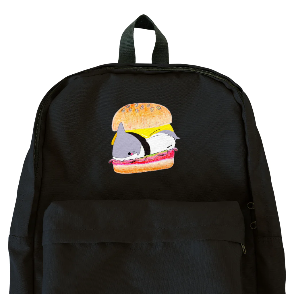 狂橋　おとぎの館のライスフィッシュバーガー Backpack