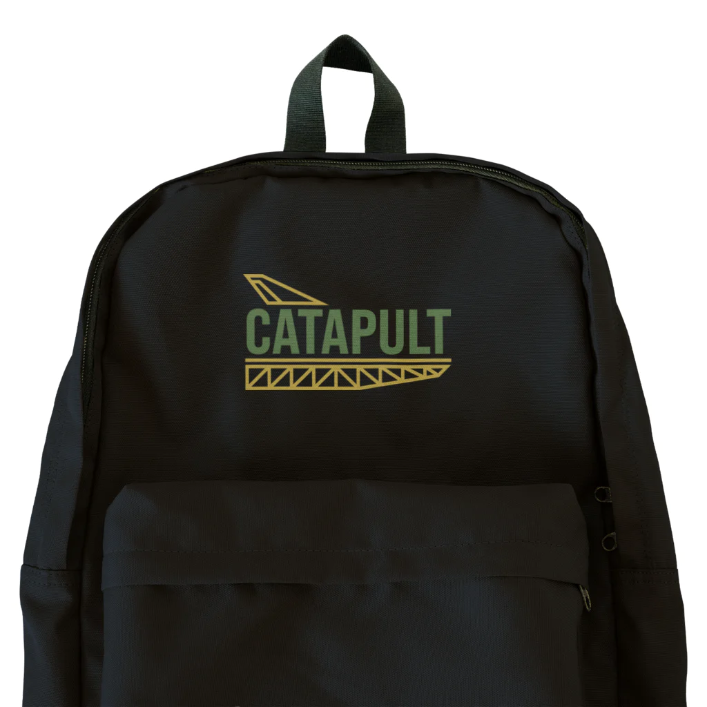 kimchinのカタパルト CATAPULT ロゴ Backpack