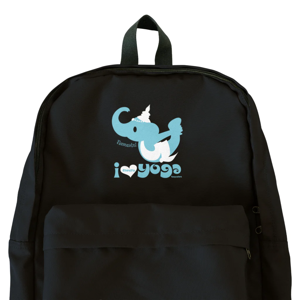 FOXY COLORSのヨガの先生ガネゾーくん Backpack