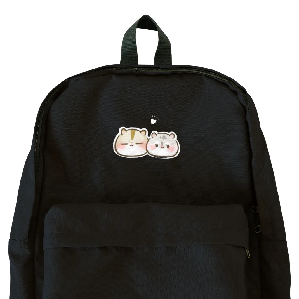 ハムスターちゃんねるの雑貨屋さんのもちおくんとオスカルくん Backpack