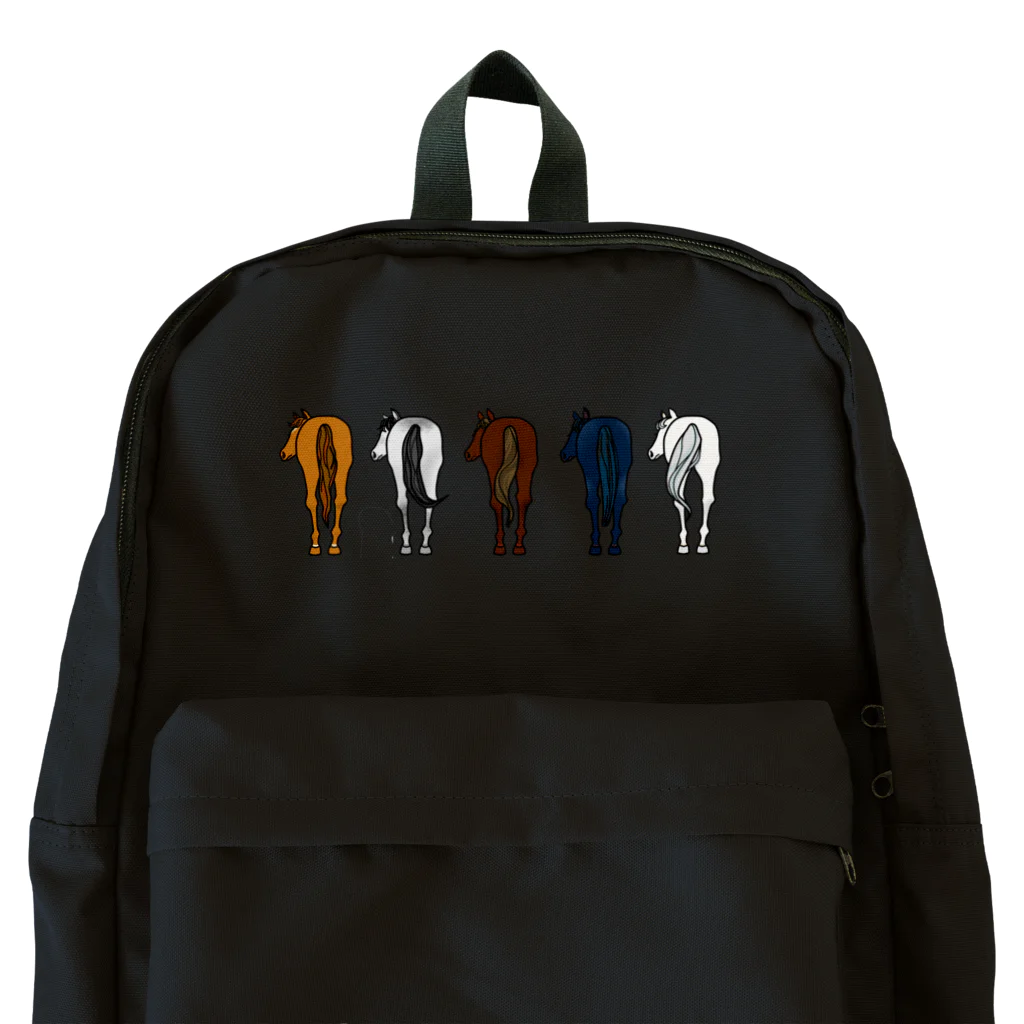 Ccraft_BTO SHOPの【うまけつ】サラブレッド Backpack