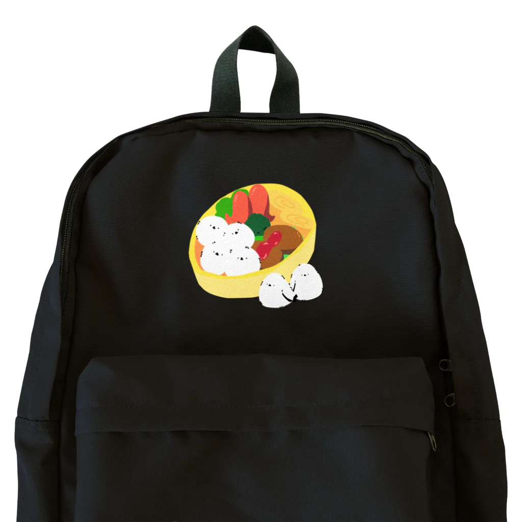 Kotetsu diary(SUZURI店)のシマエナガ×お弁当 Backpack