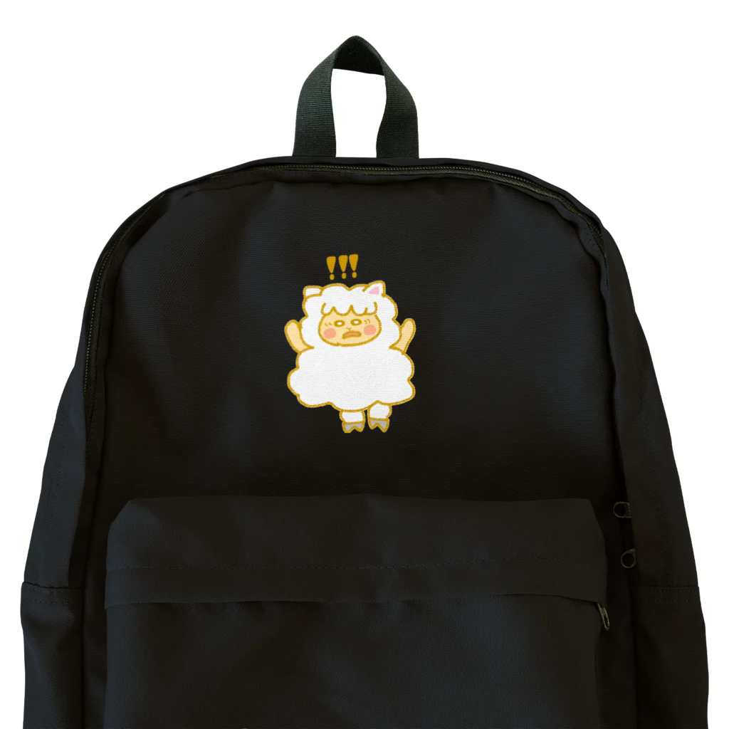 むみの驚きもふもふ羊 Backpack