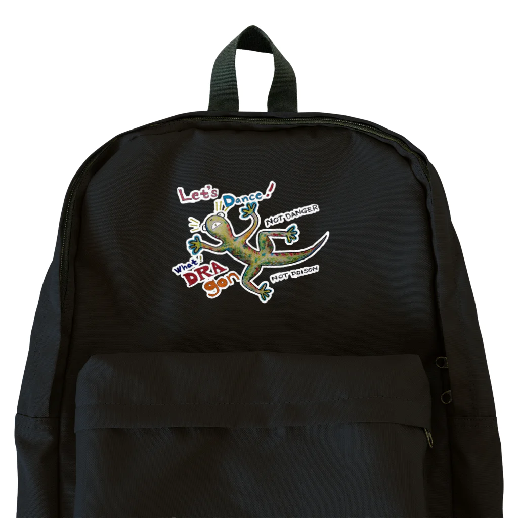 たかcデザインの安全ドラゴン　ダンス Backpack