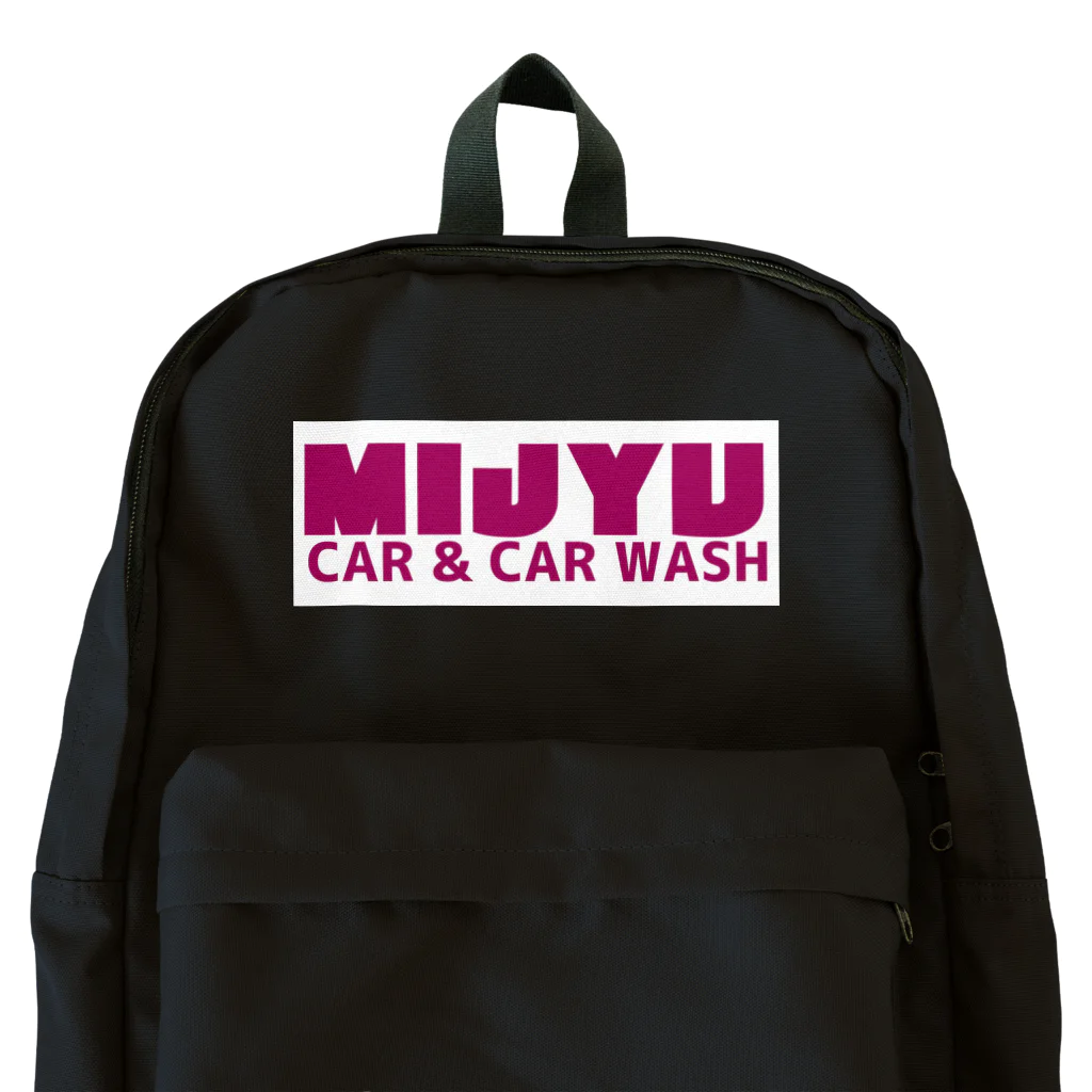 みじゅ屋　アパレル店のMIJYU CAR&CARWASH Backpack