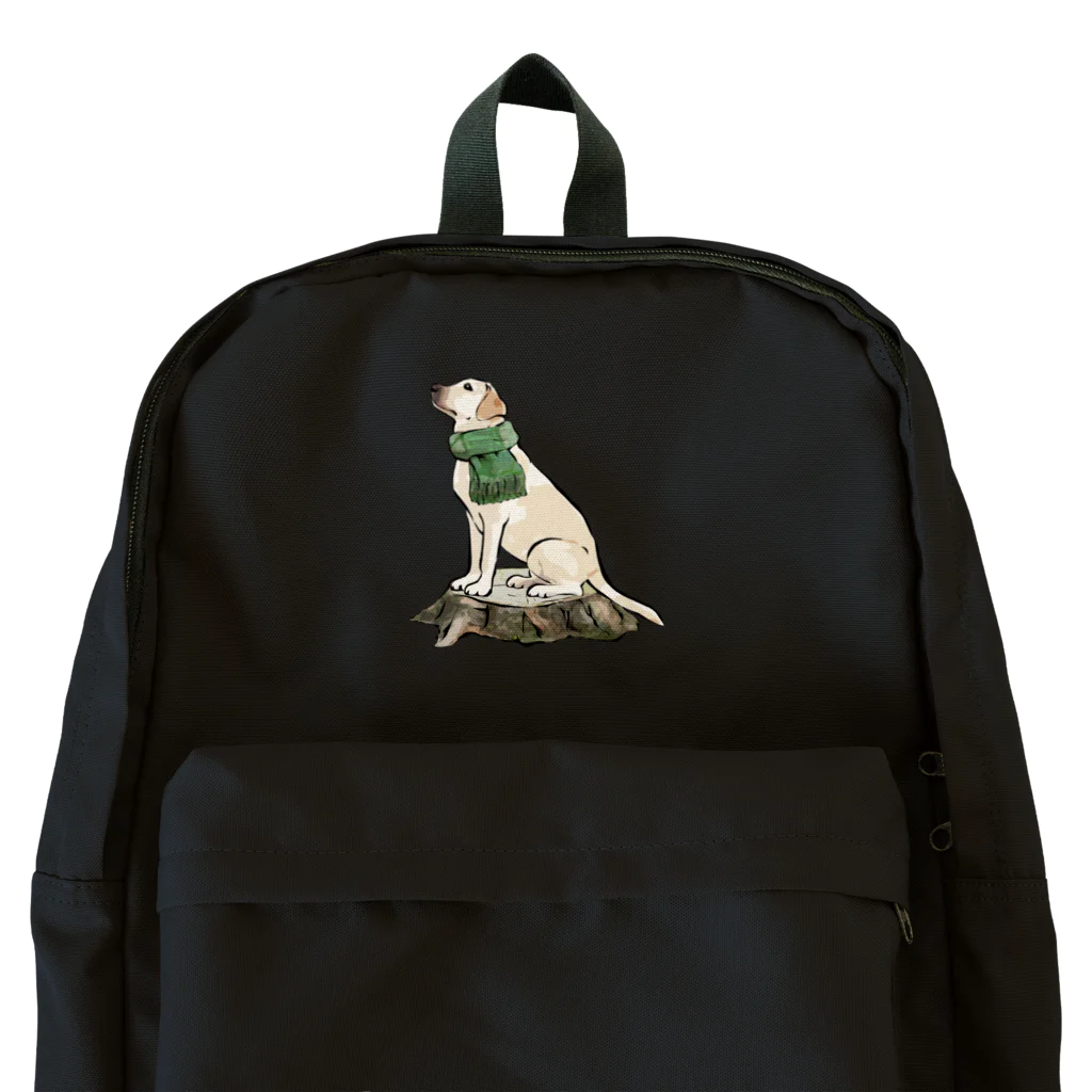 犬グッズの店しえるぶるーのマフラー犬　ラブラドルレトリバー Backpack