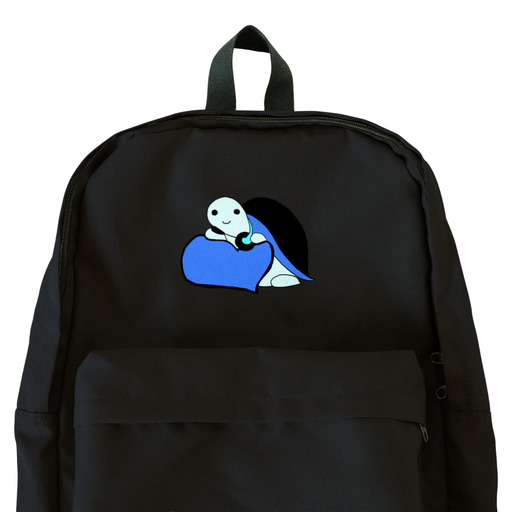 時計塔のかめくん　ブルー Backpack