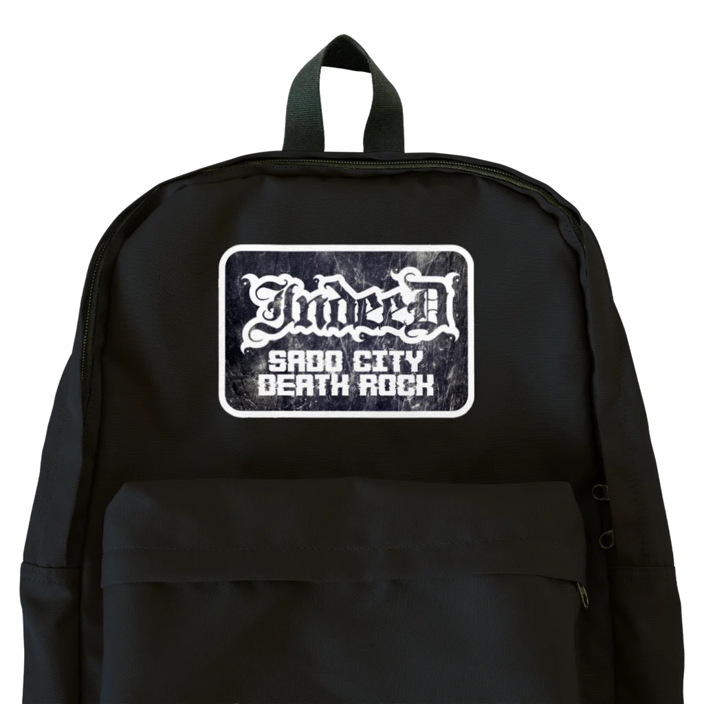 book　space　co.のindeedステッカー柄 Backpack