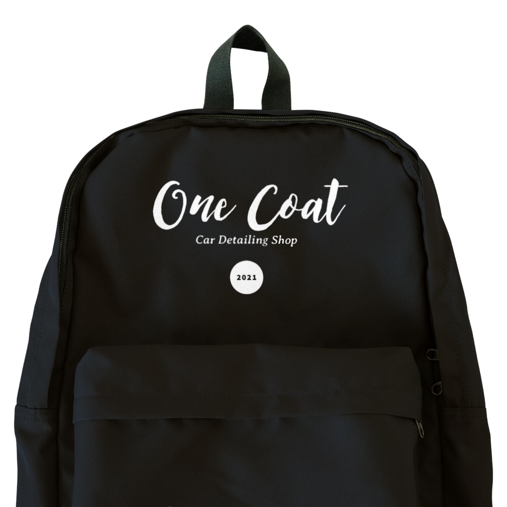 ONE COAT Car Detailing Shop のロゴ ジャケット Backpack