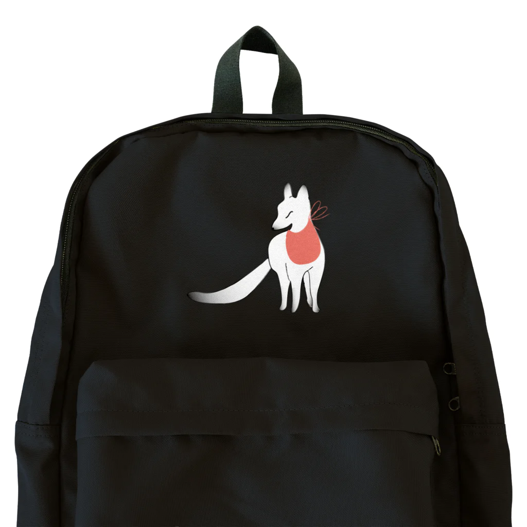 Amiの狐の赤太鼓橋-狛狐壱- Backpack