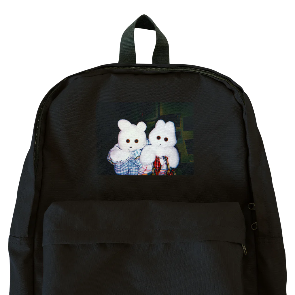 くまきちショップやさんのくまきち&きんたろう Backpack