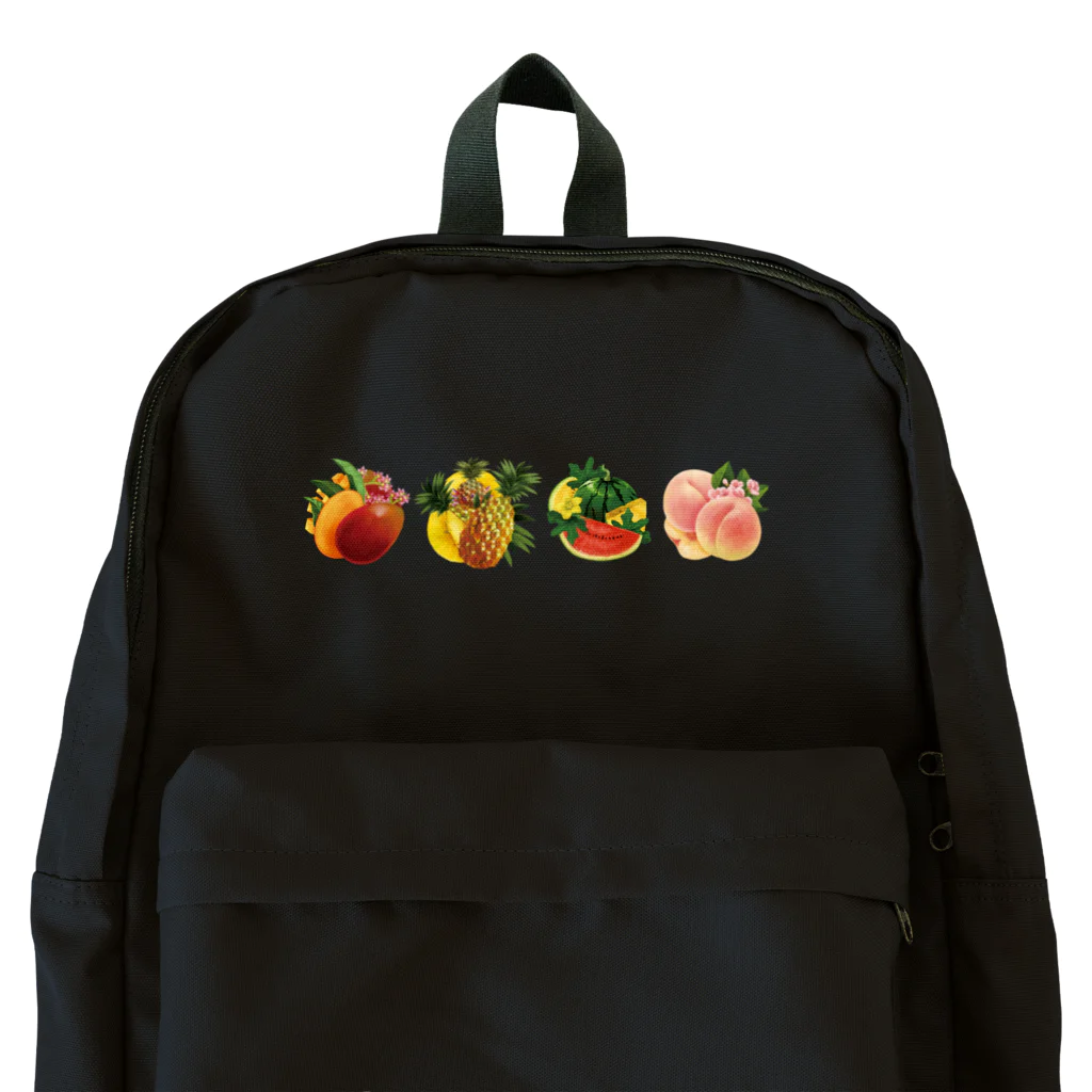 カワウソとフルーツの夏のフルーツセット Backpack