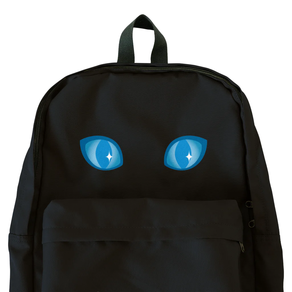 tomokomiyagamiの背中に目あり_猫目 Backpack