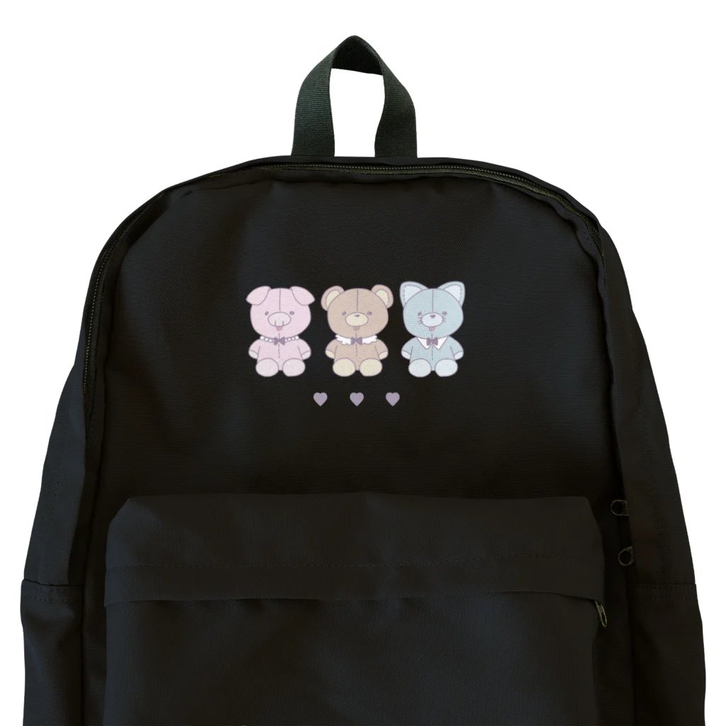 Nap time のplush toy Backpack