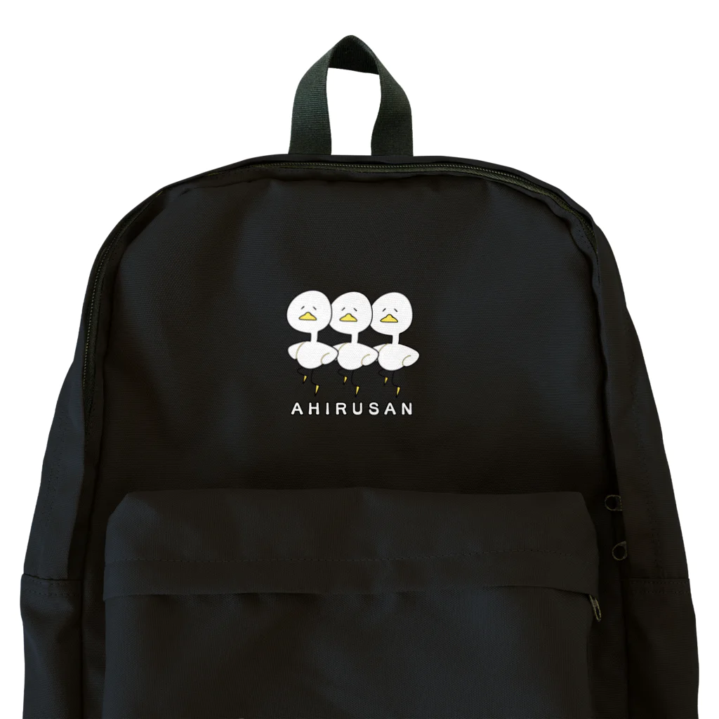 ダックバウアー Dack＊Bauerのアヒルさん　白い三連星②リュック Backpack