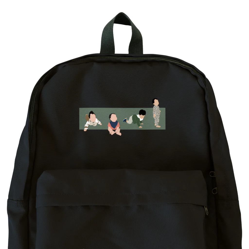 Ｌｏｖｅ ａｎｄ ｇｒｏｗｔｈのA-green【 Baby growth】 Backpack