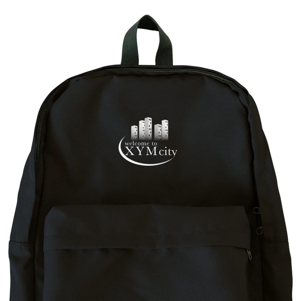CryptographicNatureのXYMcity white Backpack