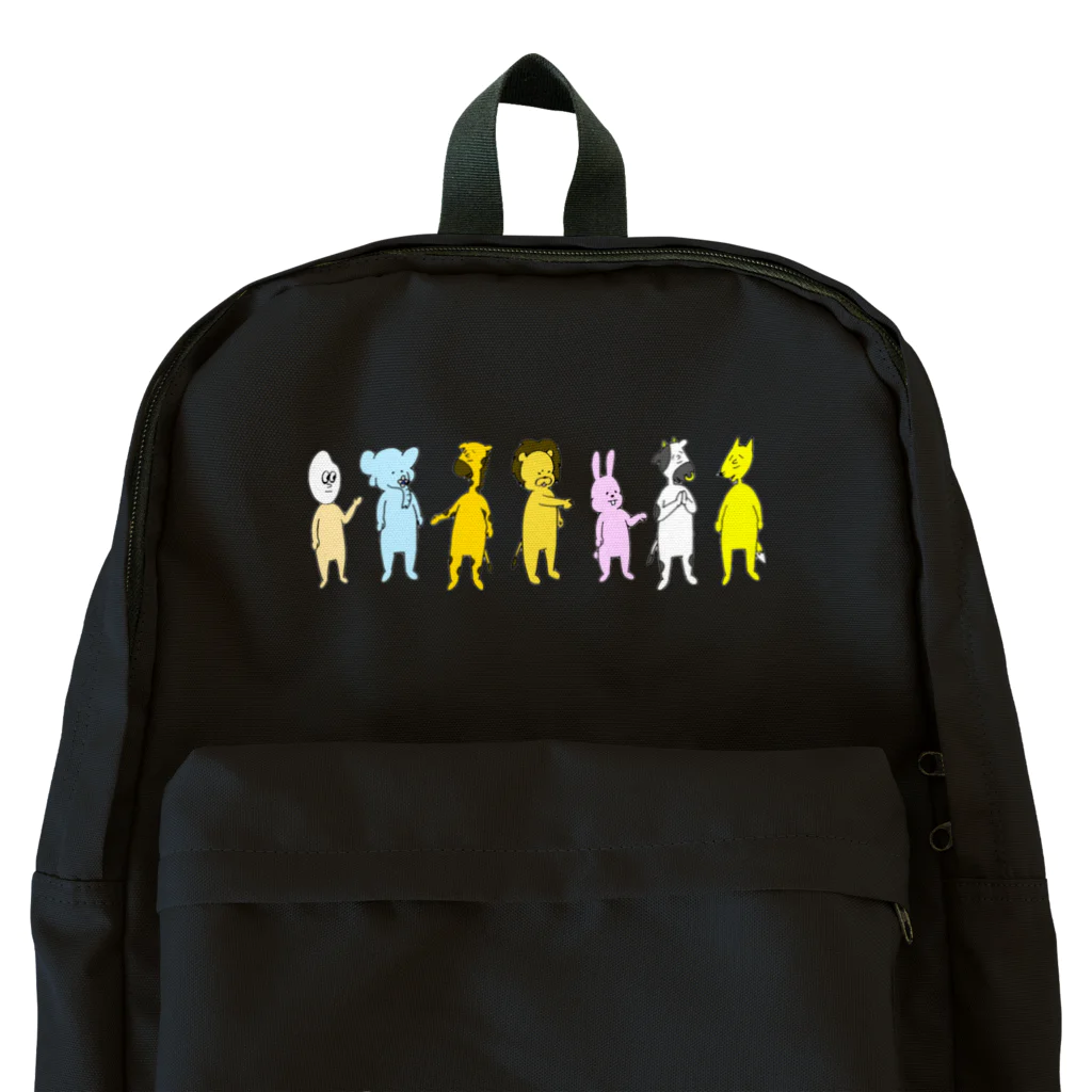 Sloping Shoulders Foxの井戸端会議 Backpack