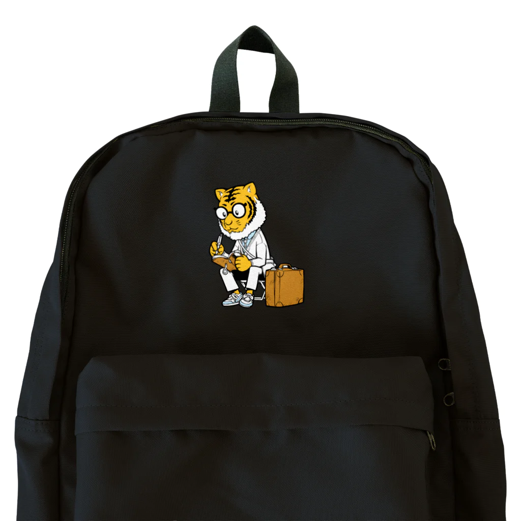 イラストレーター平戸三平のトラのトラベラー Backpack