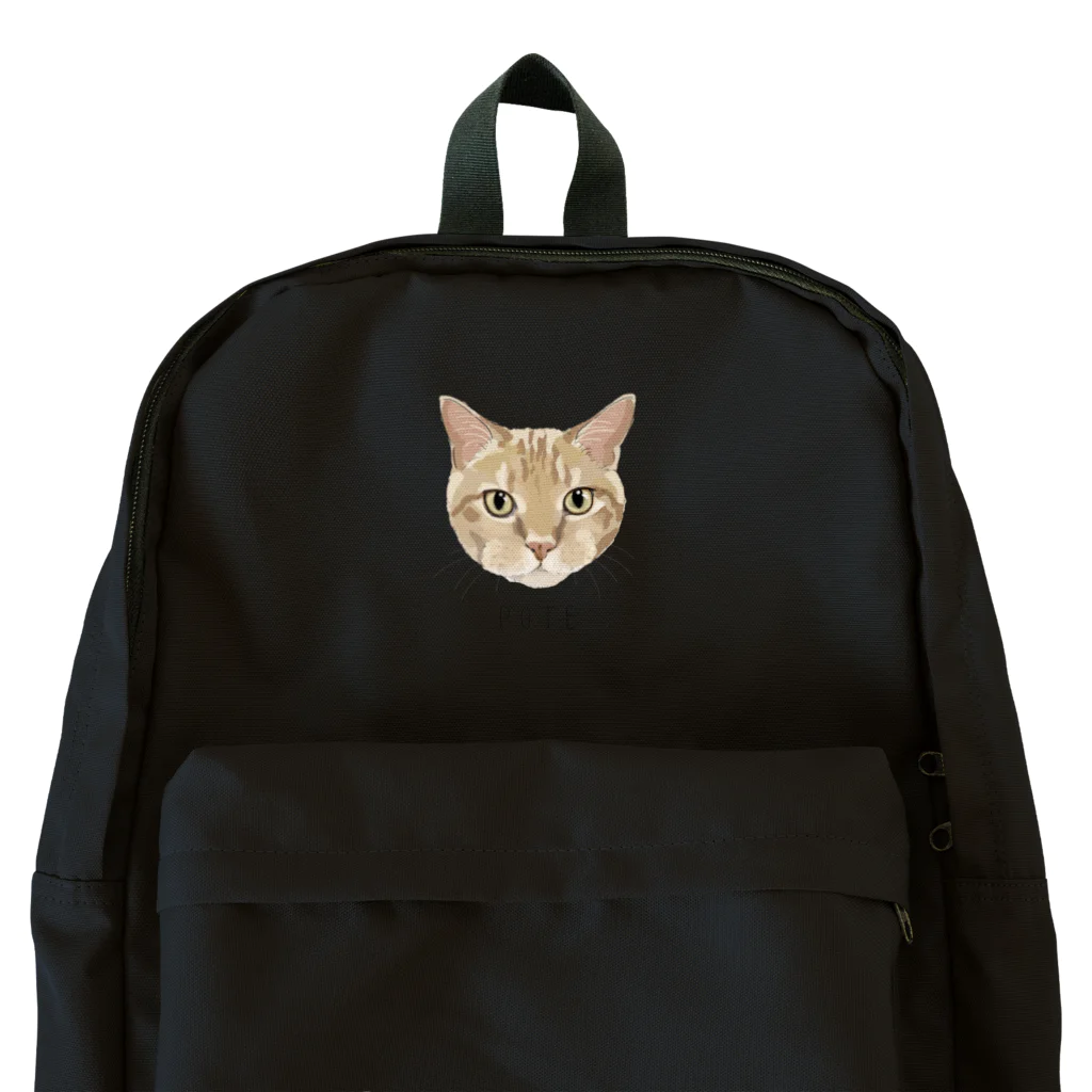 みきぞーん｜保護猫 ミッキー画伯と肉球とおともだちのpote Backpack