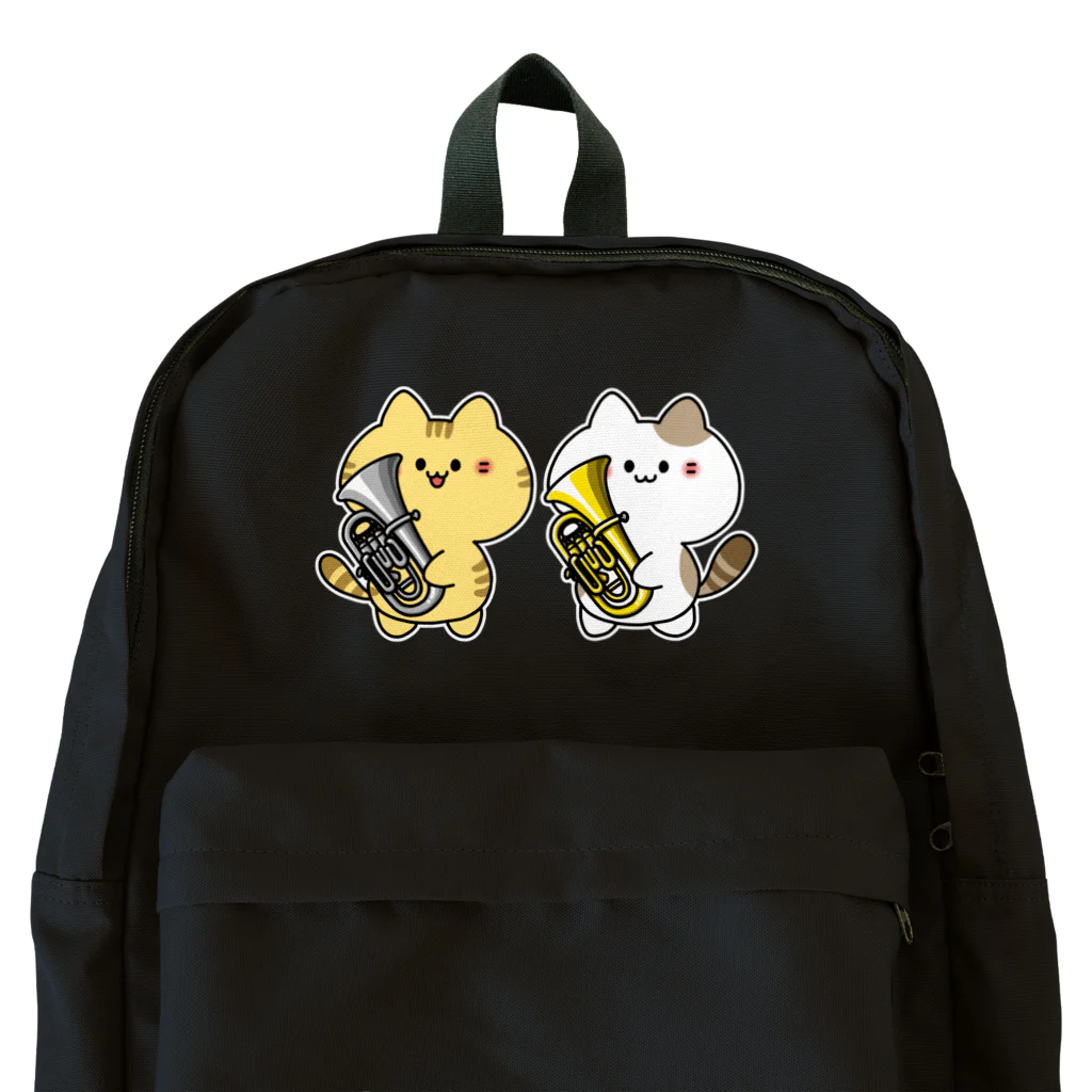  ふじねこ屋のユーフォニアム吹きのねこたち Backpack