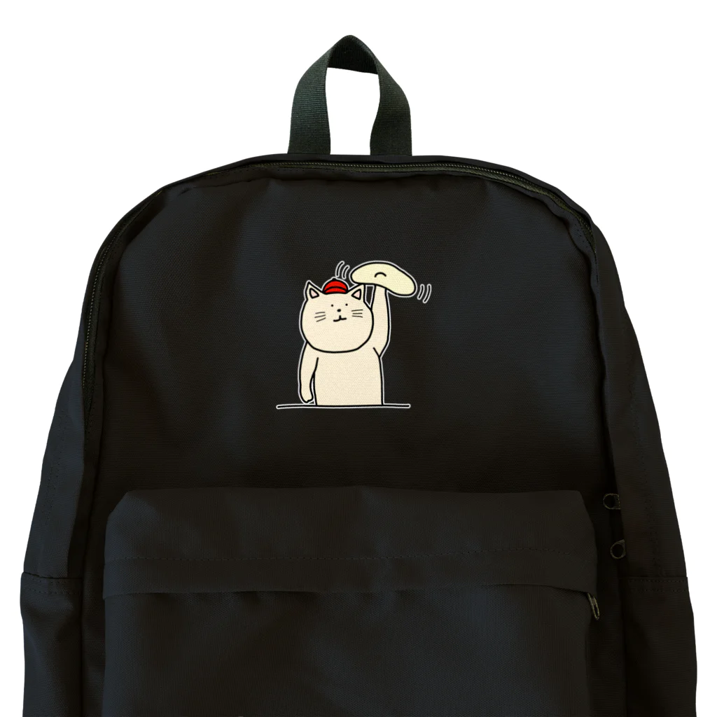 ＋Whimsyのピザ屋さんねこ Backpack